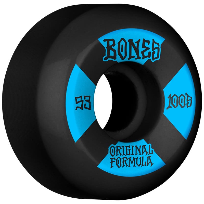 Bones 100's nr4 V5 Sidecut 53mm 100A Skateboard Ruote Bones 100's nr4 V5 Sidecut 53mm 100A Skateboard Ruote