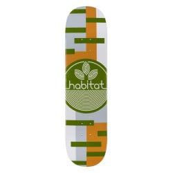 Habitat Modernist Leaf Dot 8.0" Skateboard Deck