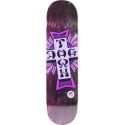 Dogtown Street Cross Purple Cross 8.0" Skateboard Deck