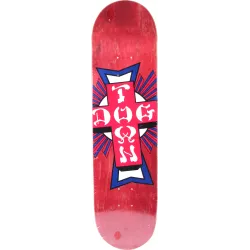 Dogtown Street Cross Red Cross 8.0" Skateboard Deck