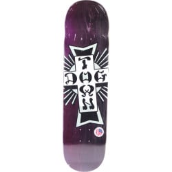 Dogtown Street Cross Silver Cross 8.25" Skateboard Deck