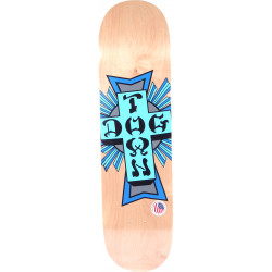Dogtown Street Cross Blue Cross 8.25" Skateboard Deck