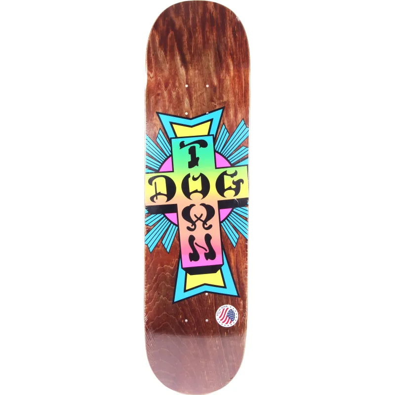 Dogtown Street Cross Neon Cross 8.25" Skateboard Deck