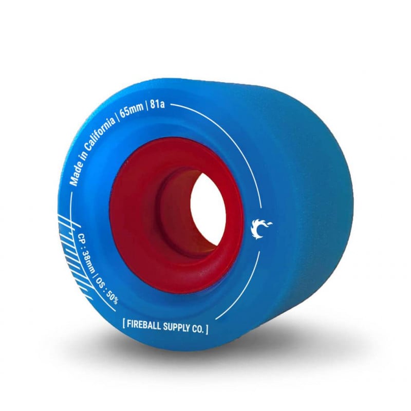 Fireball Tinder 65mm 81a Longboard Wheels