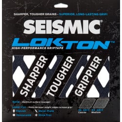 Seismic Lokton 60-grit Griptape sheets (3 pack)