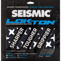 Seismic Lokton 60-grit Griptape sheets (3 pack)