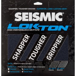 Seismic Lokton 60-grit Griptape sheets (3 pack)