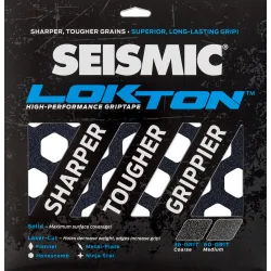 Seismic Lokton 36-grit Griptape sheets (3 pack)