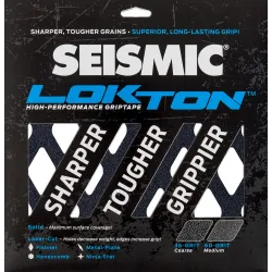 Seismic Lokton 36-grit Griptape sheets (3 pack)