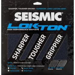 Seismic Lokton 36-grit Griptape sheets (3 pack)