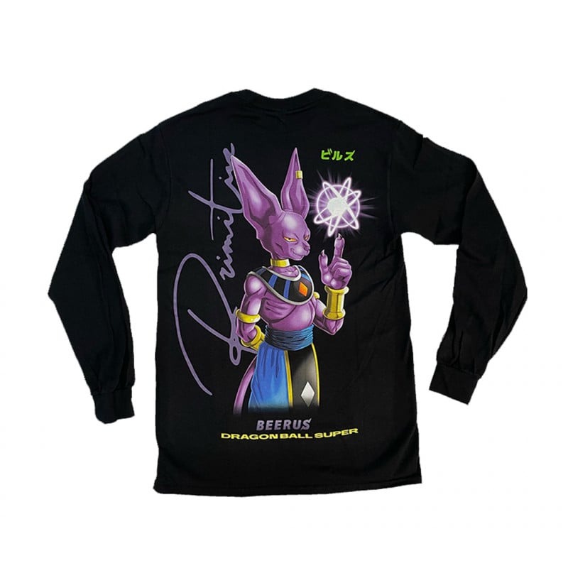 Primitive X DBS Beerus Orb Longsleeve T-shirt