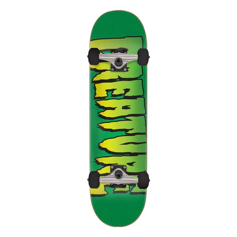 Creature Logo 8.0" Green - Skateboard Complete