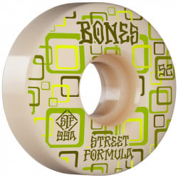 Bones STF Retros V3 Slims White 52mm 99A Skateboard Wheels