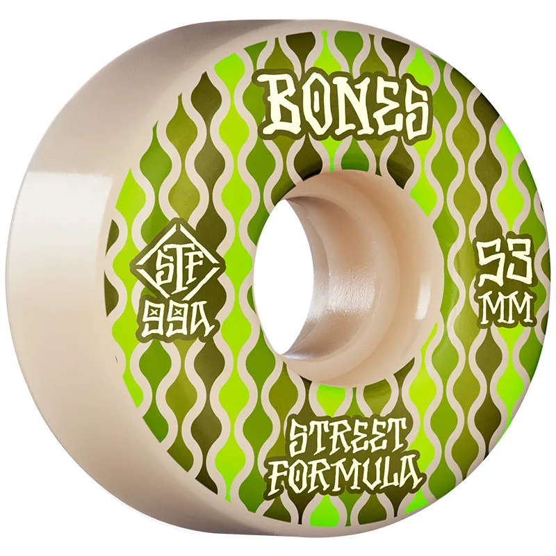 Bones STF Retros V2 Locks 53mm 99A Skateboard Ruote