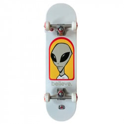 Alien Workshop Believe White 8.0" Skateboard Complete
