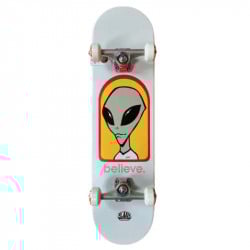 Alien Workshop Believe White 8.0" Skateboard Complete