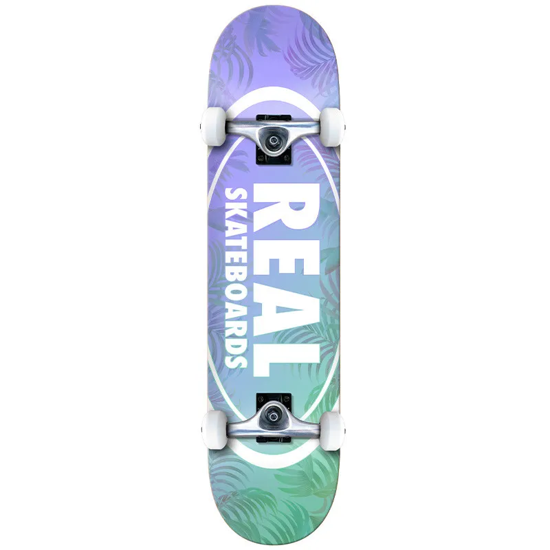 Real Island Ovals LG 8.0" Skateboard Complete