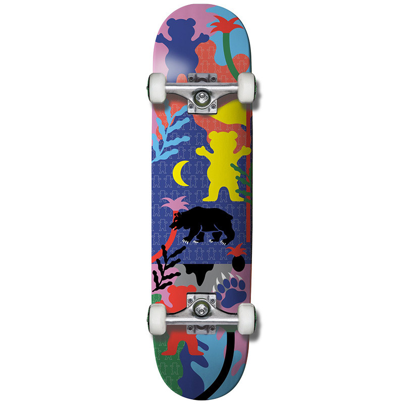 Grizzly Over The Wall 8.0" Skateboard Complete