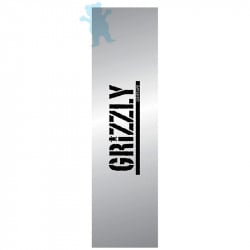 Grizzly Stamp Clear 9” - Skateboard Griptape