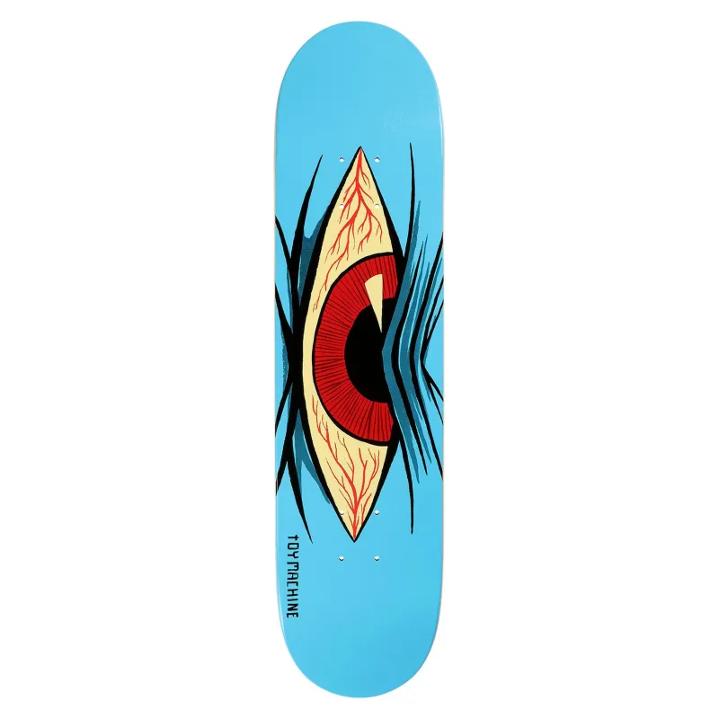 Toy Machine Mad Eye Blue Pp 7.75" Skateboard Deck