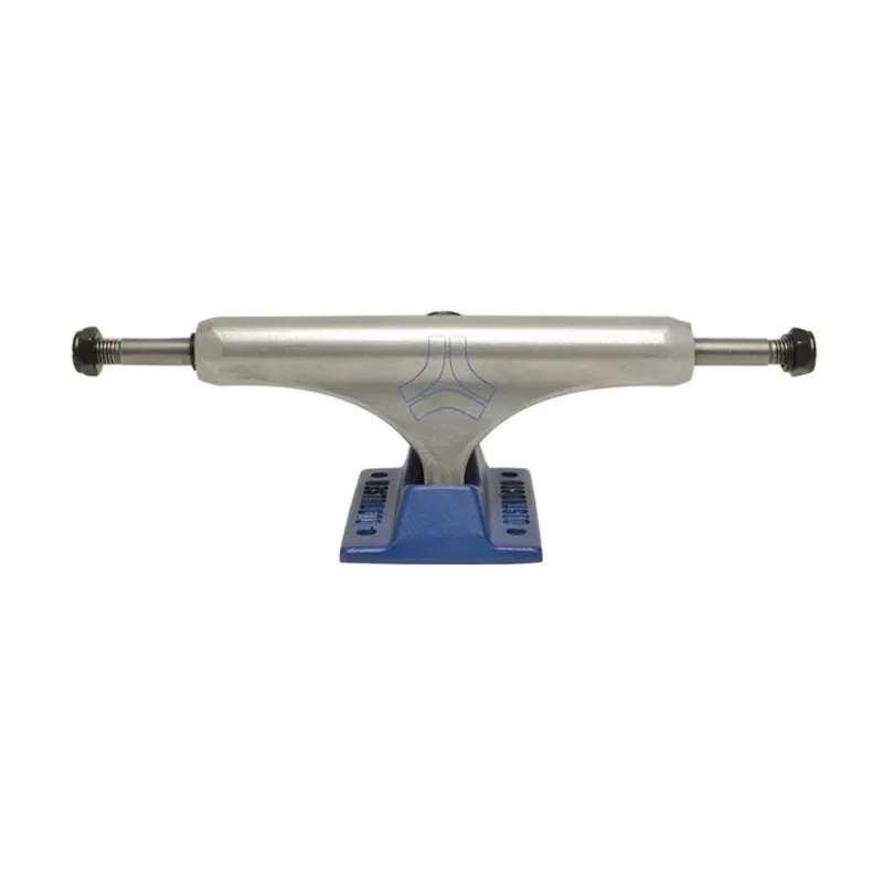 Destructo D2 LITE Raw/Blue Mid 5.5 Skateboard Truck