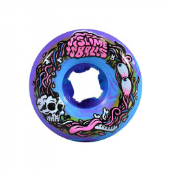 Santa Cruz Brains Speed Balls Blue 54mm 99A Skateboard Rollen