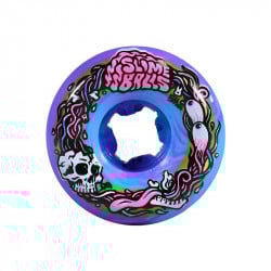 Santa Cruz Brains Speed Balls Blue 54mm 99A Skateboard Wheels