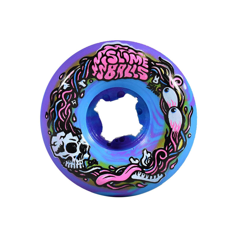 Santa Cruz Brains Speed Balls Blue 54mm 99A Skateboard Wielen