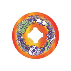 Santa Cruz Slime Balls Brains Speed Orange 56mm 99A Skateboard Roues