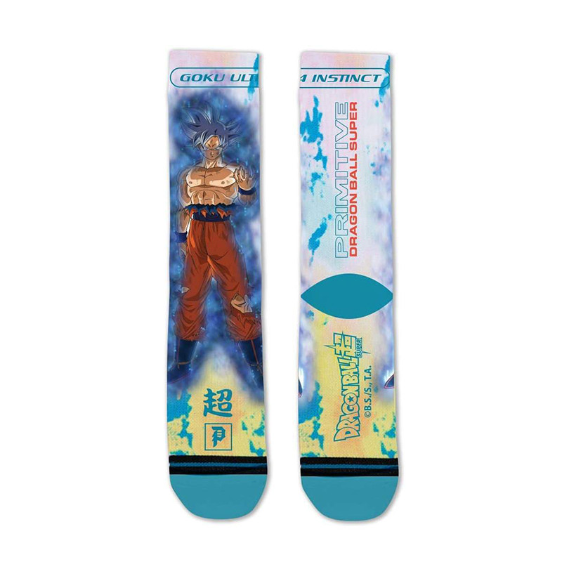 Primitive x DBS Goku Ultra Instinct Socks Primitive x DBS Goku Ultra Instinct Socks