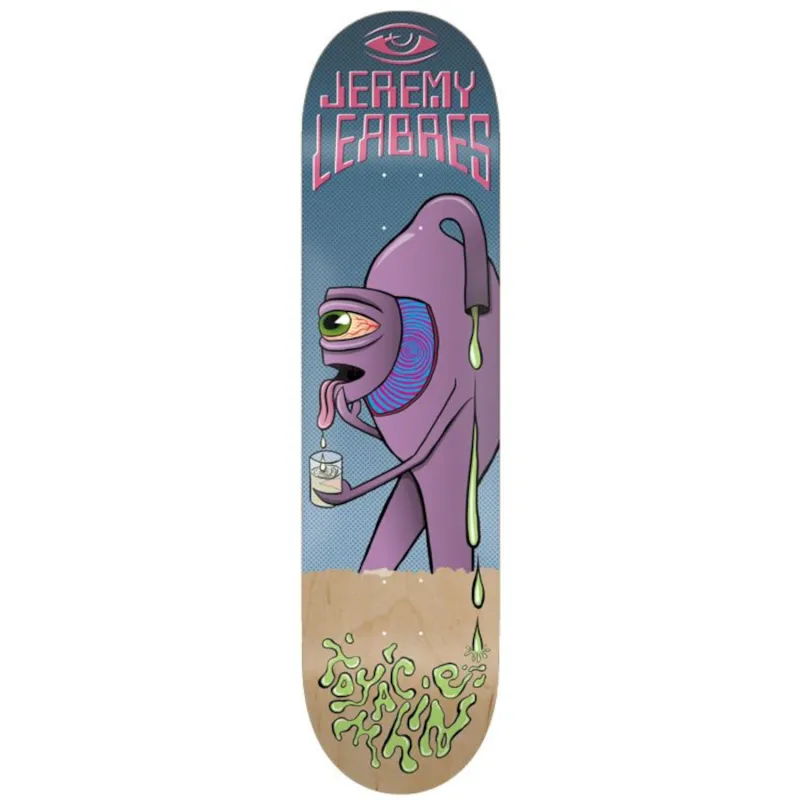 Toy Machine Leabres Face Off 8.375" Skateboard Deck
