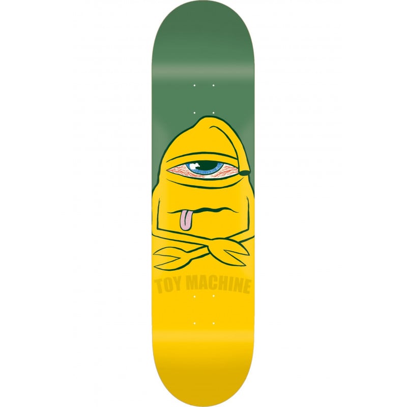 Toy Machine Bored Sect Green 7.75" Skateboard Deck