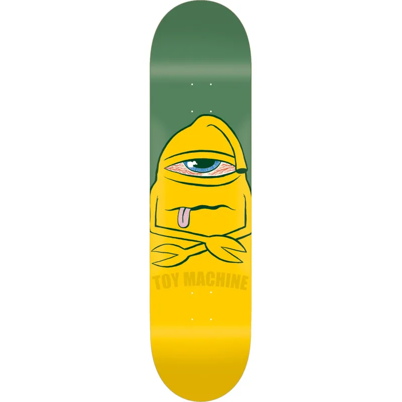 Toy Machine Bored Sect Green 7.75" Skateboard Deck