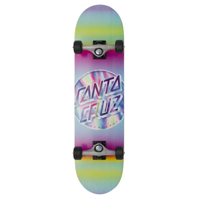 Santa Cruz Iridescent Dot Full Sk8 8.0" Skateboard Complete