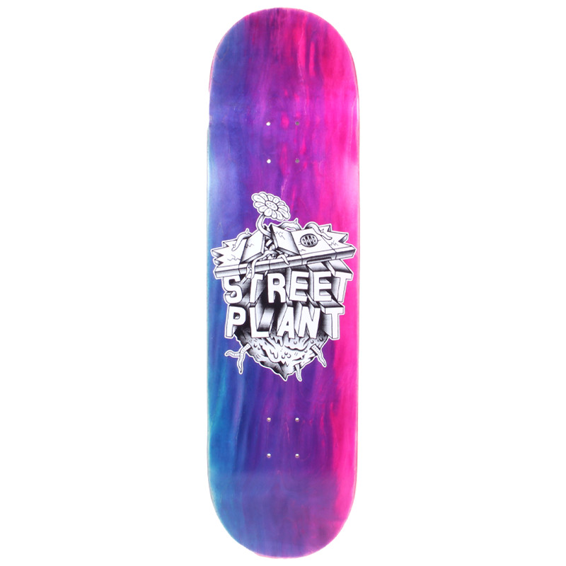 Street Plant Flower Popsicle 8.75" Skateboard Deck