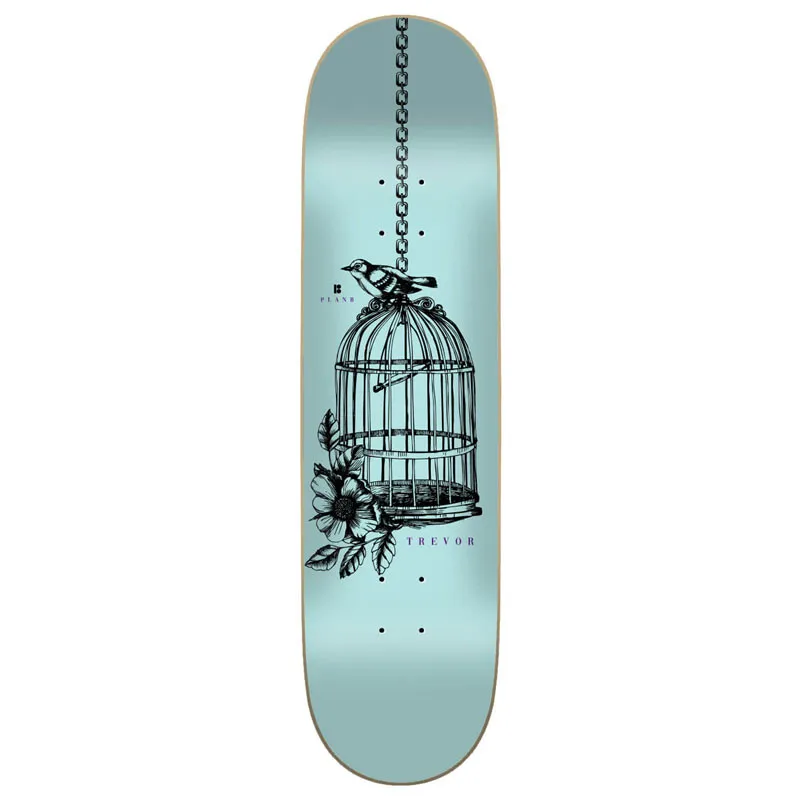 Plan B Trevor Uncaged 8.125" Skateboard Deck