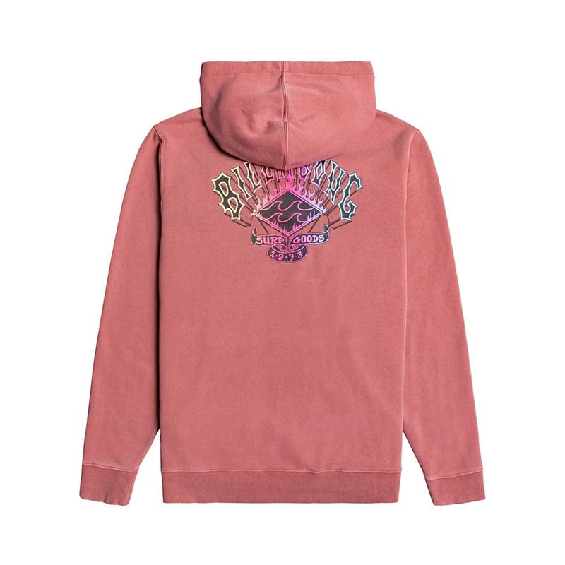 Buy Billabong Heritage Hoodie at Sick Skateboard Shop Color Rose Dust ...