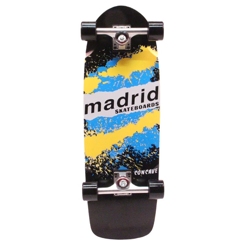 Madrid Marty Explosion Zwart 29” - Old School Skateboard Complete