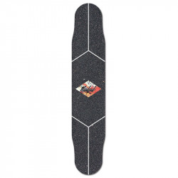 Madrid Fiberglass Pole 46" Turntable Longboard Deck