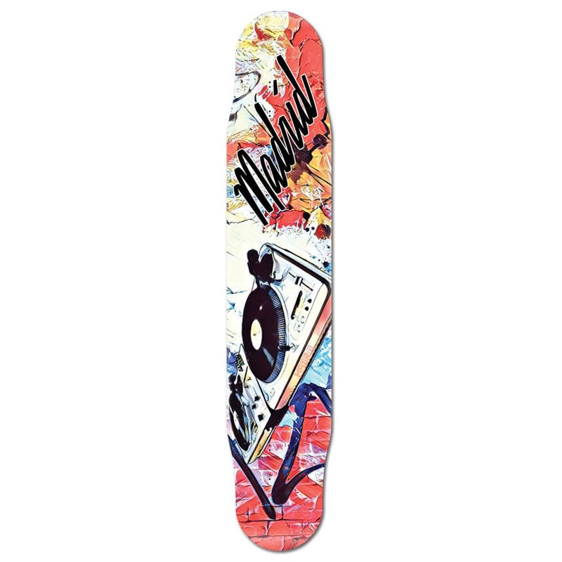 Madrid Fiberglass Pole 46" Turntable Longboard Deck