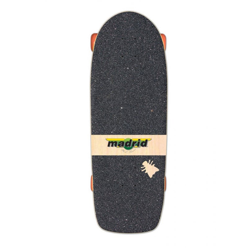 Madrid Marty Explosion White 29” - Old School Skateboard Complete