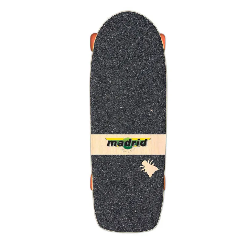 Madrid Marty Explosion White 29” - Old School Skateboard Complete