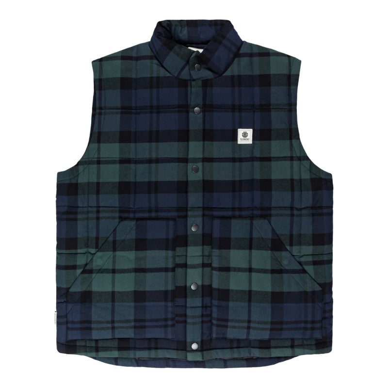 Element Woodland Vest Flannel