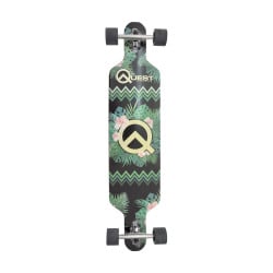 Quest Safari 41" Drop Through Longboard Complete