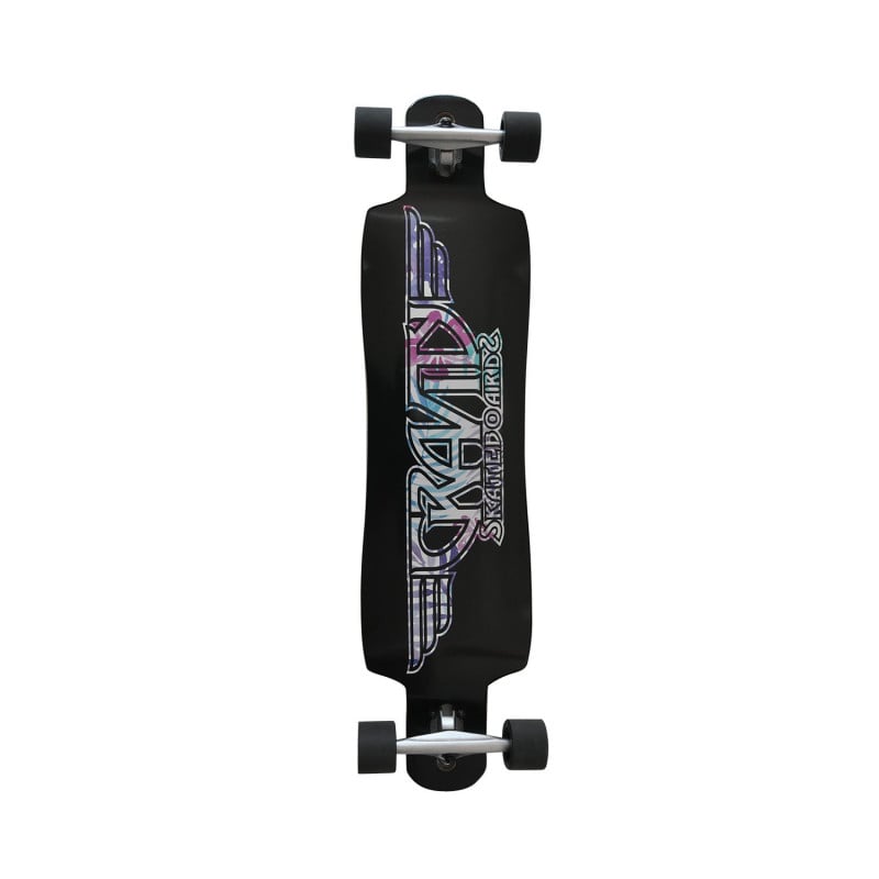 Gravity Paradise Plain Drop Through 41" Drop Through Longboard Complete