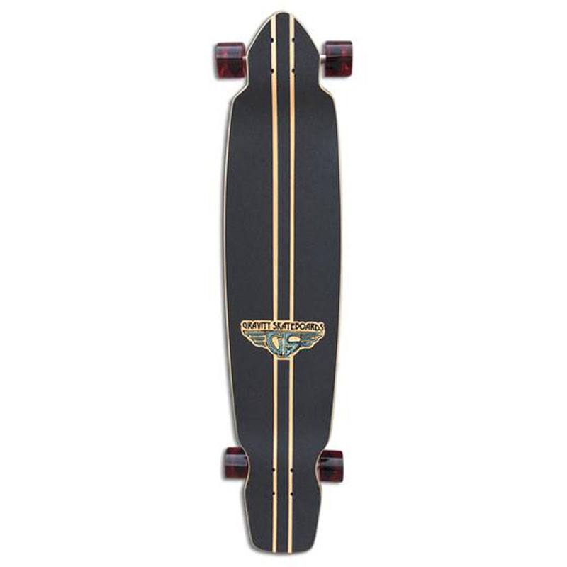 Gravity Drop Kick Rainbow Barrel 43" Longboard Complete