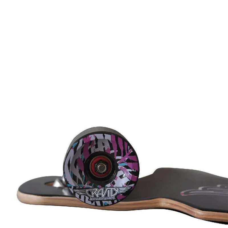 Gravity Paradise Plain Drop Through 41" Drop Through Longboard Complete