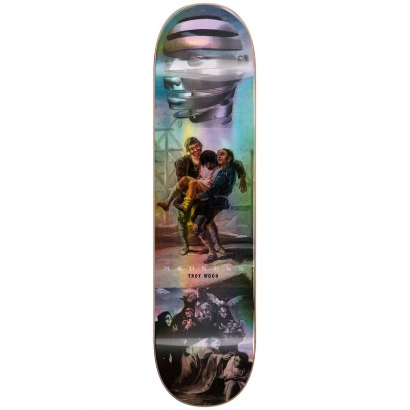 Madness Trey Blackout R7 Holographic 8.25" Skateboard Deck