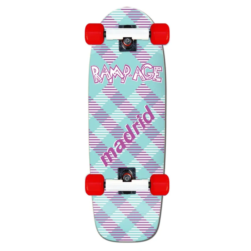 Madrid  - Max Rampage Official Replica 9" - Cruiser Skateboard Complete