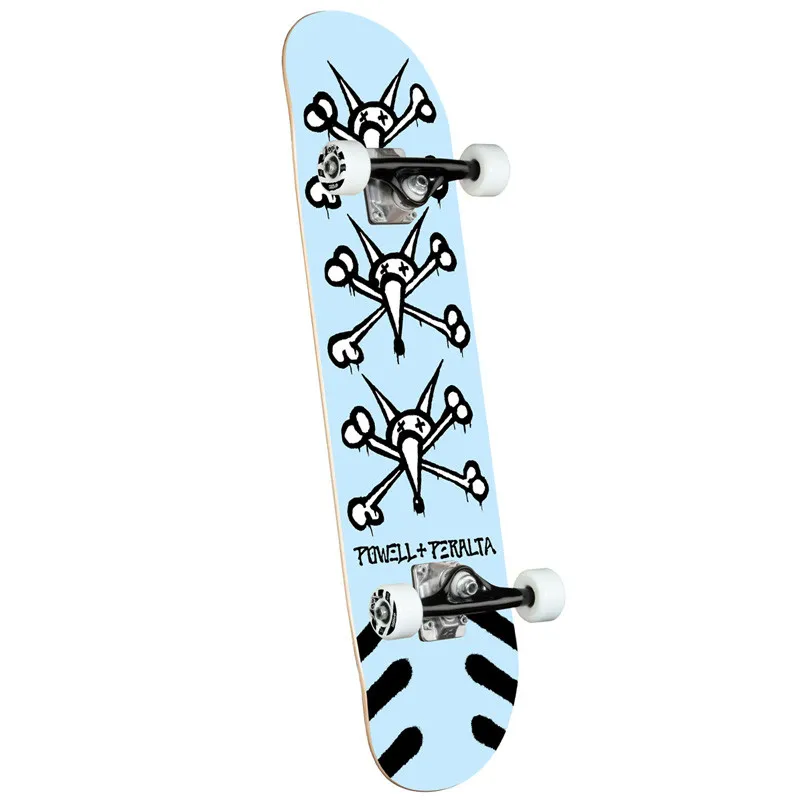 Powell-Peralta Vato Rats Shape 242 Light Blue 8.0" Skateboard Complete
